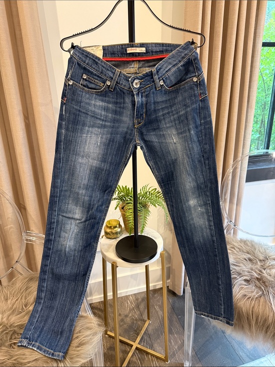 Liu Jo Denim - Liu Jo Women's Straight-Leg Jeans in Dark Blue Denim